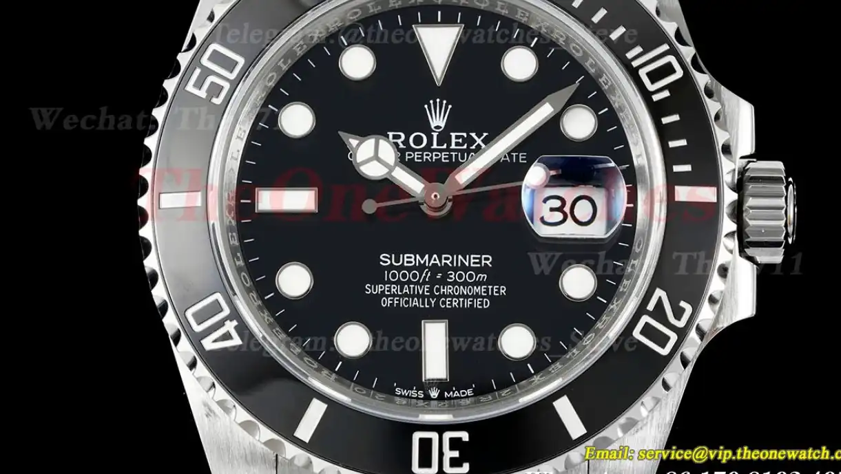 Submariner 126610LN 41MM 904L SS SS Black Bezel MIF VR3235