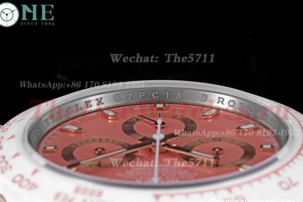 Rolex - Daytona AET 40mm Cer Cer Pink Dial AETF SA4130