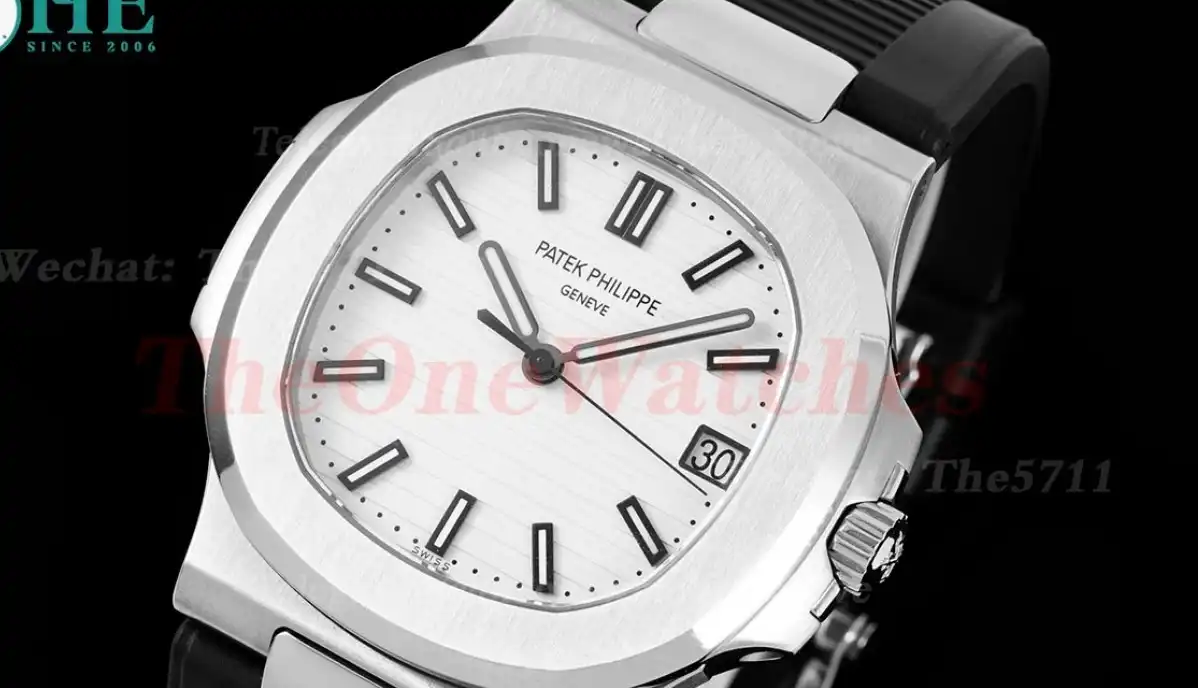 Nautilus 5711 40mm SS RU White Textured Dial PPF V5 A324