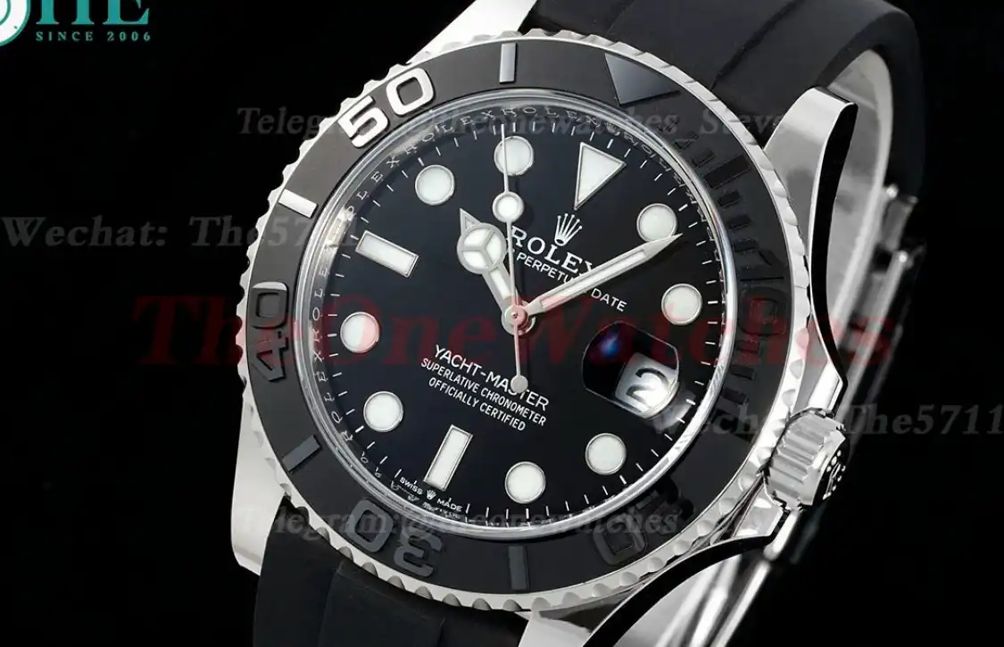 Yacht-Master 226659 42mm SS RU Black Dot ARF VR3235(Tungsten Heavy Version)