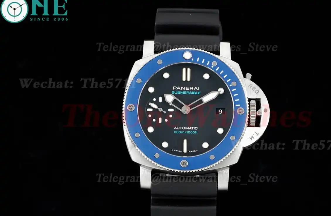 Submersible PAM1209 Azzurro SS RU 42MM Blue VSF OP.XXXIV