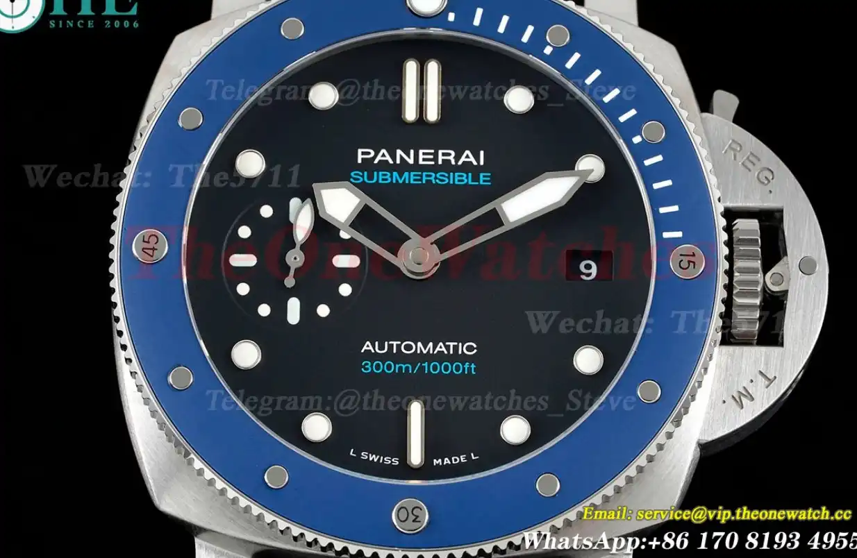 Submersible PAM1209 Azzurro SS RU 42MM Blue VSF OP.XXXIV