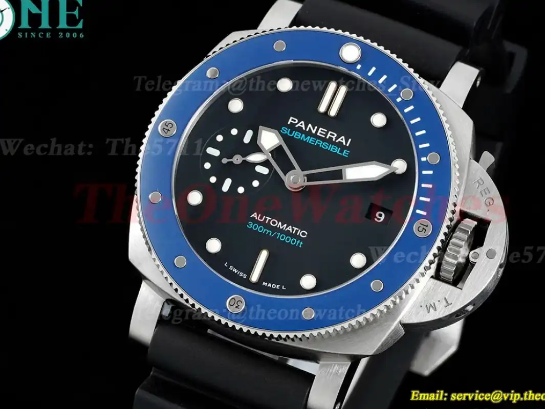 Submersible PAM1209 Azzurro SS RU 42MM Blue VSF OP.XXXIV