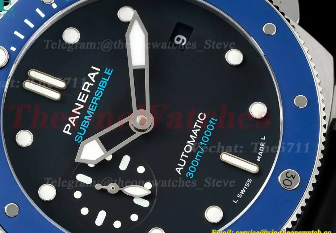 Submersible PAM1209 Azzurro SS RU 42MM Blue VSF OP.XXXIV