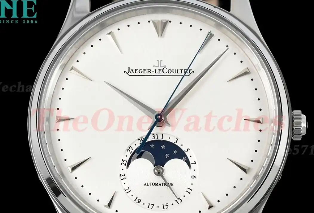 Master Ultra Thin Moonphase SS LE White Stk AZF A925