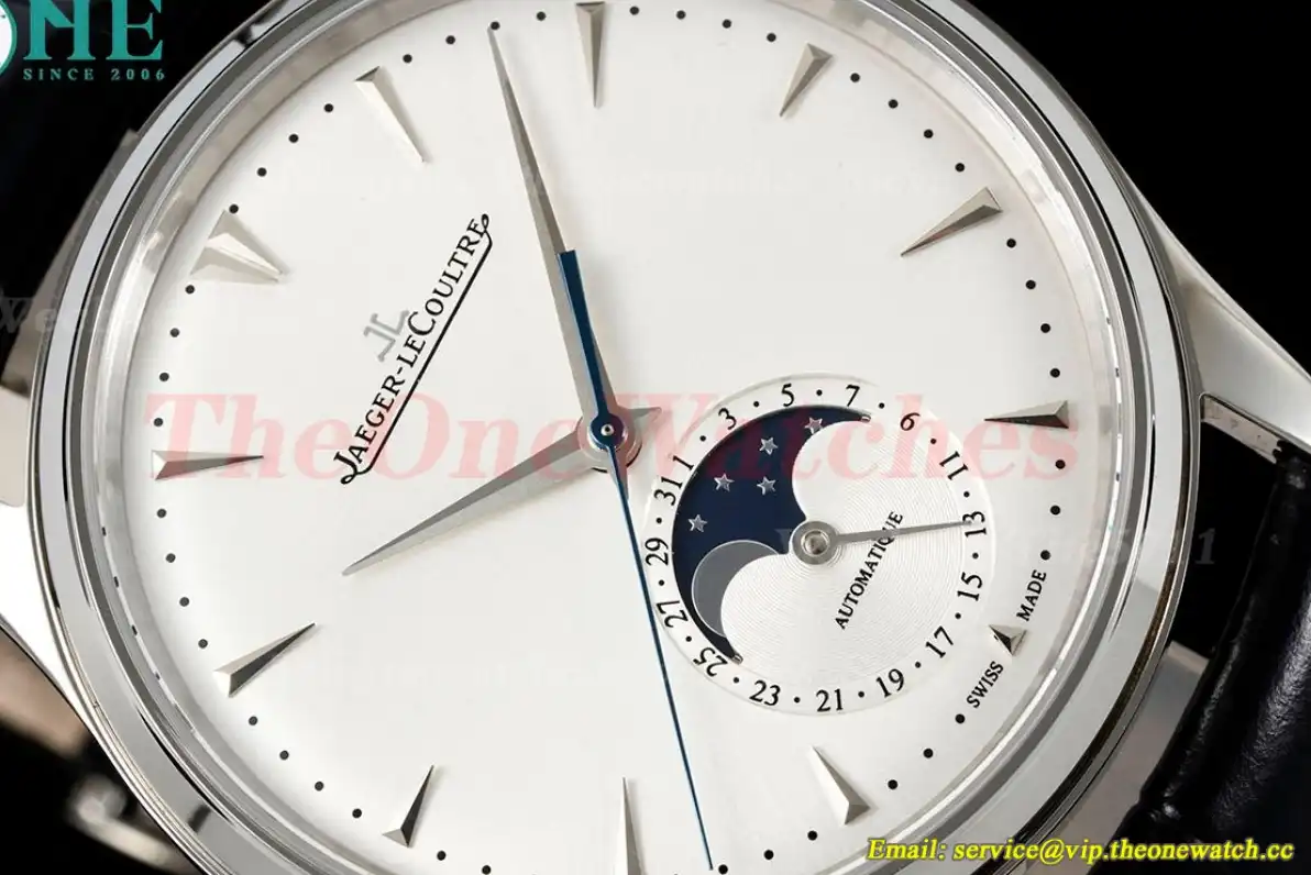 Master Ultra Thin Moonphase SS LE White Stk AZF A925