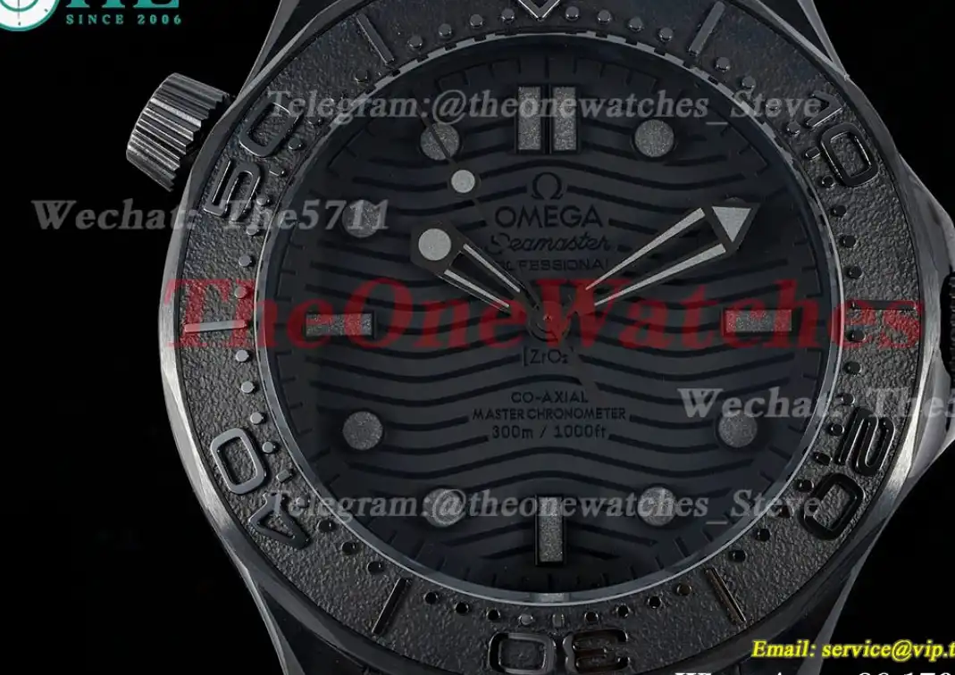 Seamaster 300m 43.5mm Ceramic RU Black Dial S+F A8806