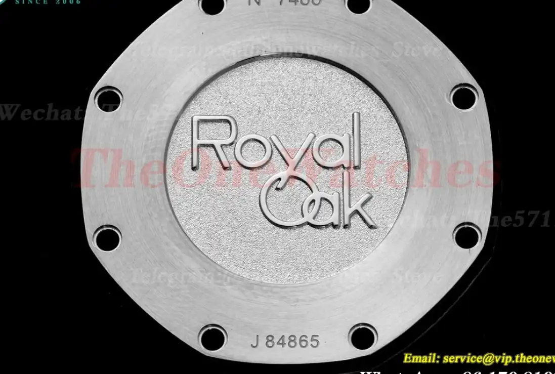 Royal Oak Ladies 33mm SS SS Diamond Black JJF Swiss Qtz