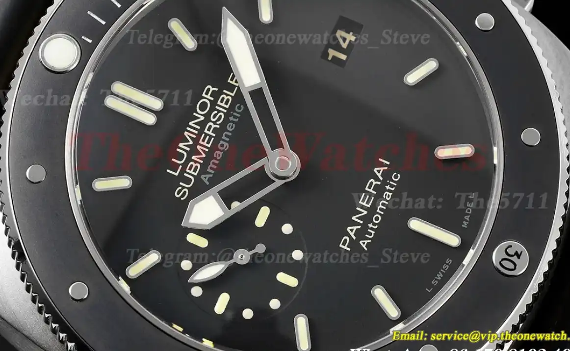 PAM389 Submersible AMag TI RU 47MM Black VSF V3 Mod.P9000