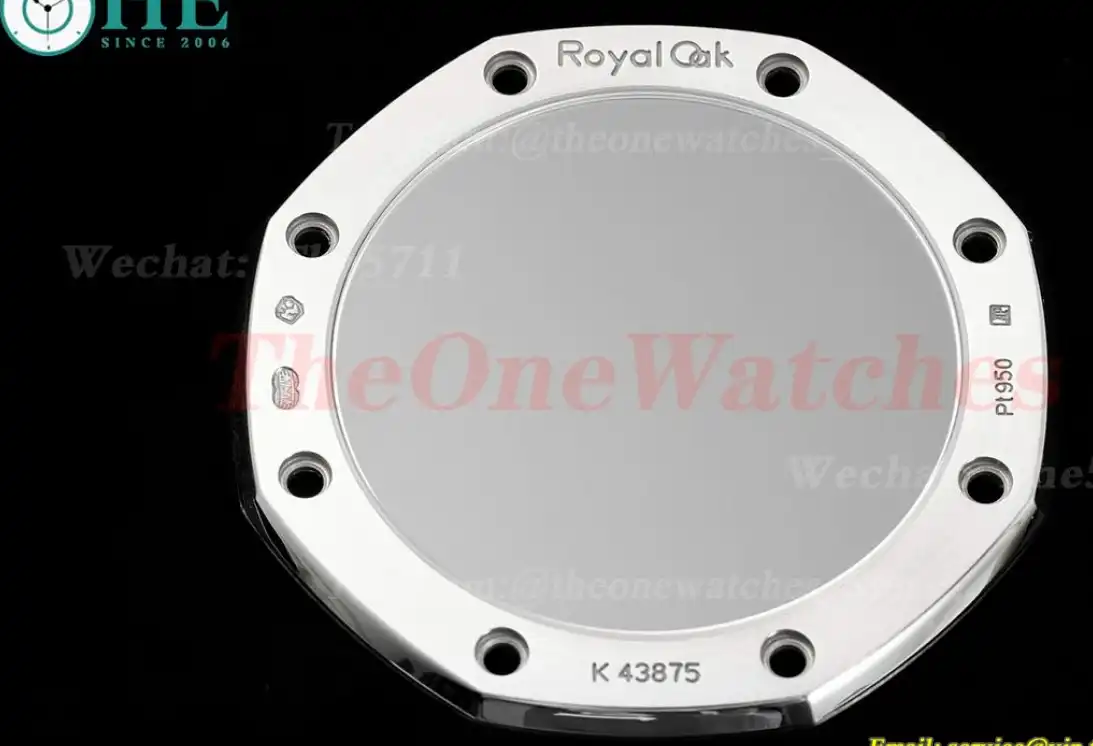 Royal Oak 15500 41mm Frosted SS SS Black Dial APSF A4302 Super Clone