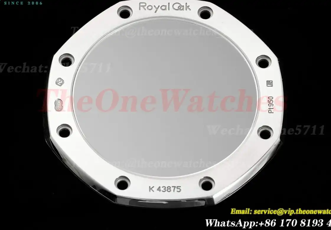 Royal Oak 15500 41mm Frosted SS SS White Dial APSF A4302 Super Clone