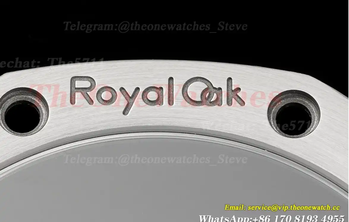 Royal Oak 15500 41mm Frosted SS SS Grey Dial APSF A4302 Super Clone