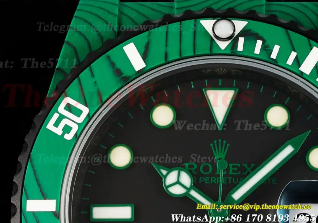 Submariner DIW 40mm 904L SS NY Green Dial VSF VS3135