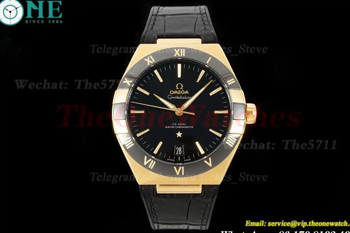 Constellation 41mm YG LE Black Dial VSF A8900 Super Clone