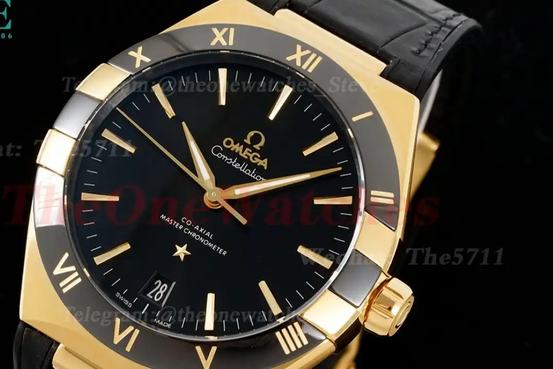 Constellation 41mm YG LE Black Dial VSF A8900 Super Clone