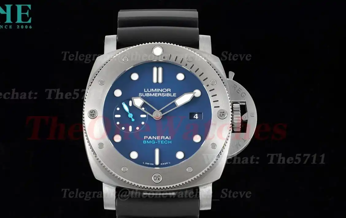 Submersible PAM692 BMG Tech TI RU Blue 47MM VSF P9010