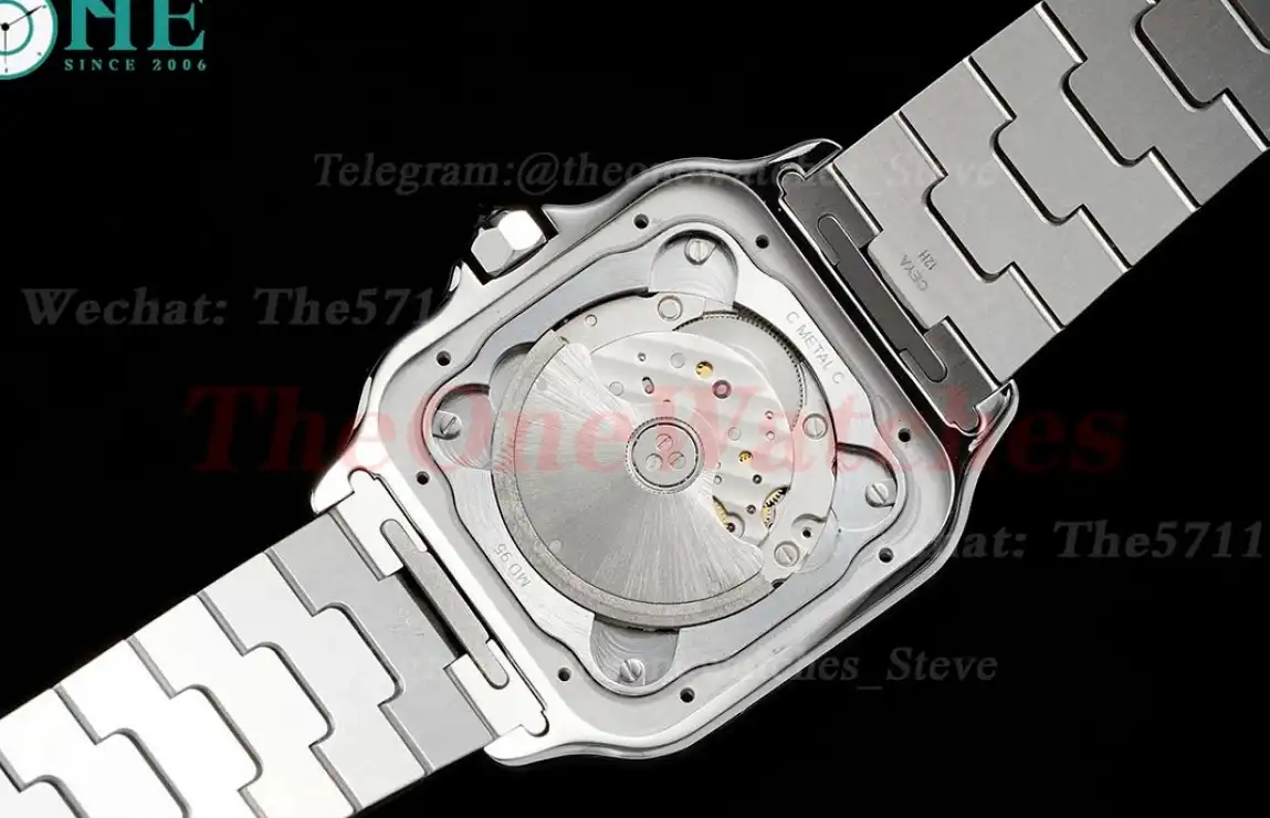 Santos De Cartier 40mm XL SS SS Grey Dial AF MY9015