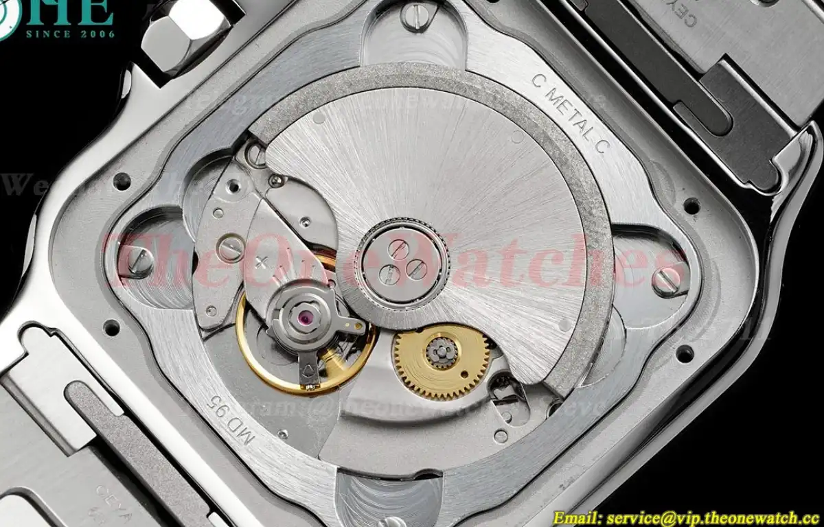 Santos De Cartier 40mm XL SS SS Grey Dial AF MY9015