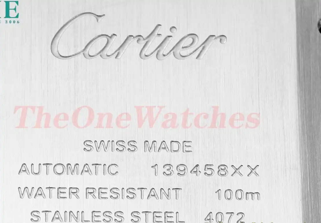 Santos De Cartier 40mm XL SS SS Blue Dial AF MY9015