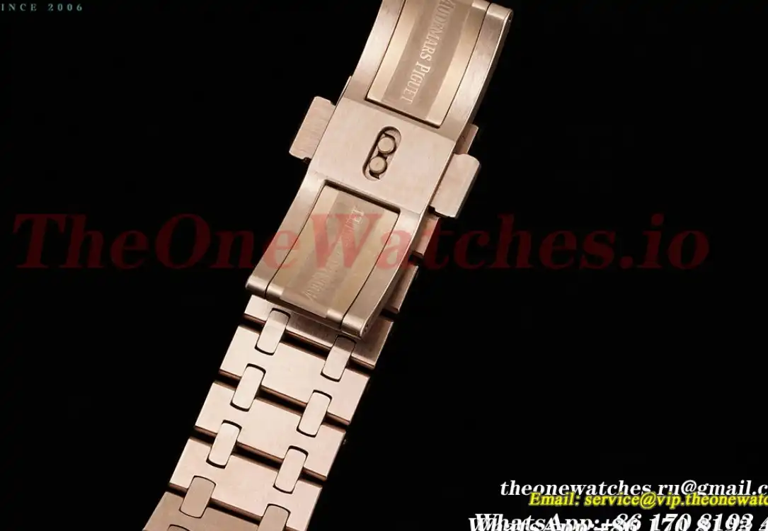 Royal Oak Ladies 33mm RG RG Diamond White JJF Swiss Qtz