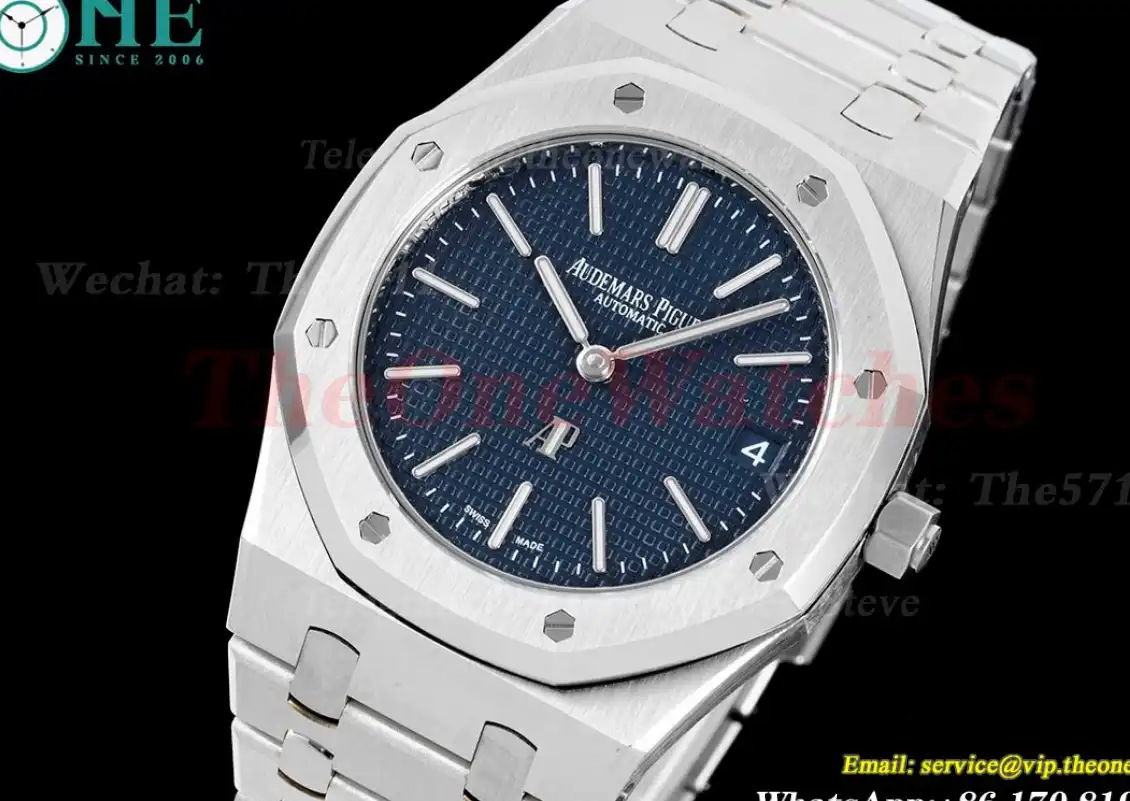 Royal Oak 15202 39mm SS SS Blue Dial JJF A2121