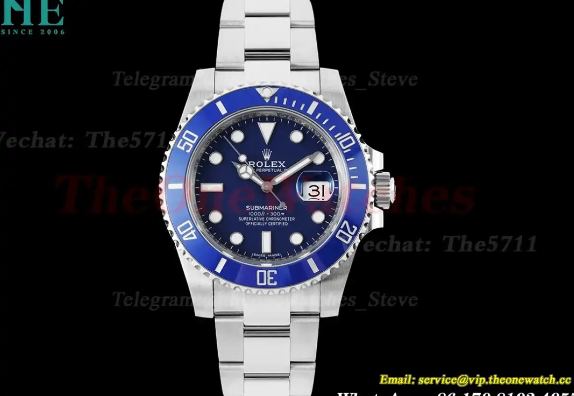 Submariner 116619LB 40MM 904L Blue Dot SS SS VSF VS3135