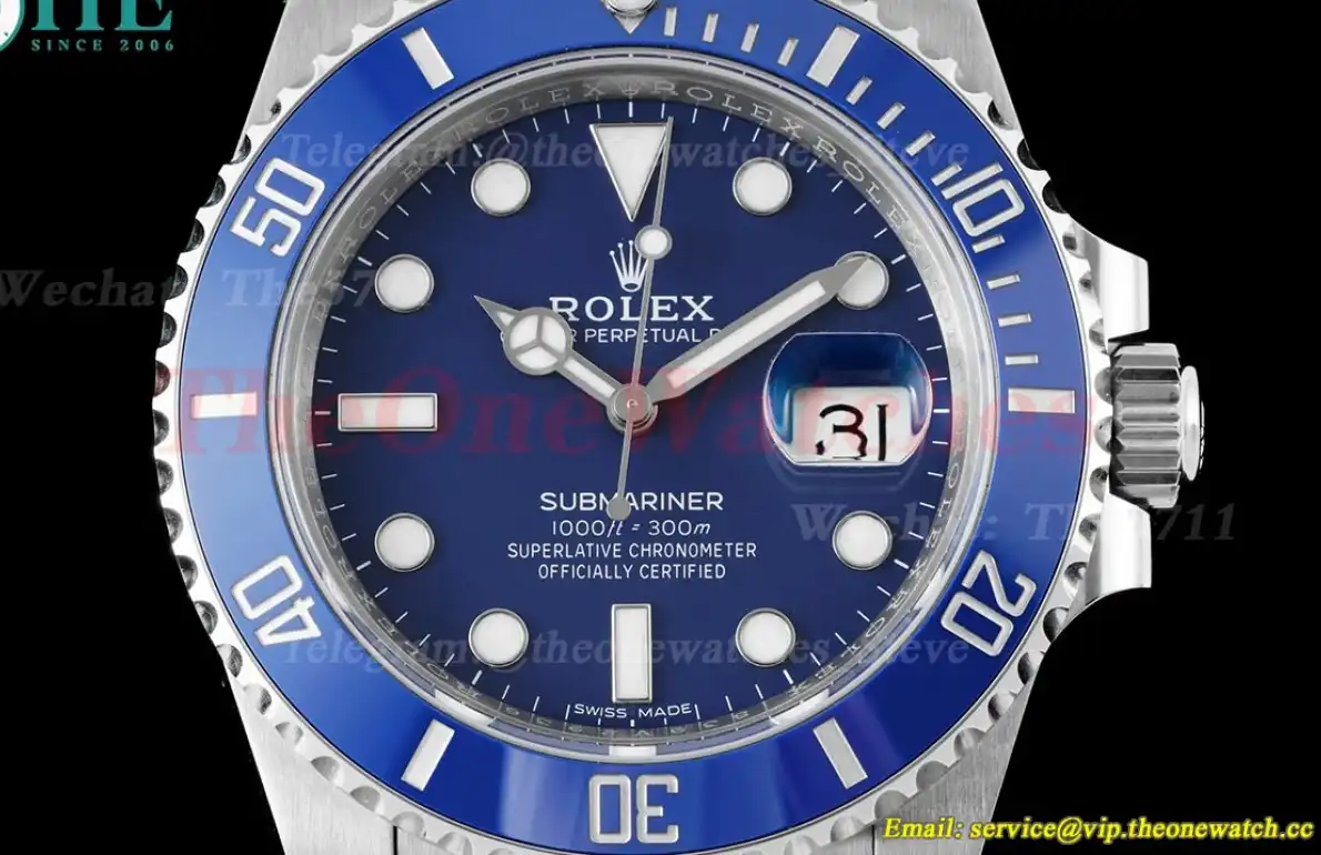 Submariner 116619LB 40MM 904L Blue Dot SS SS VSF VS3135