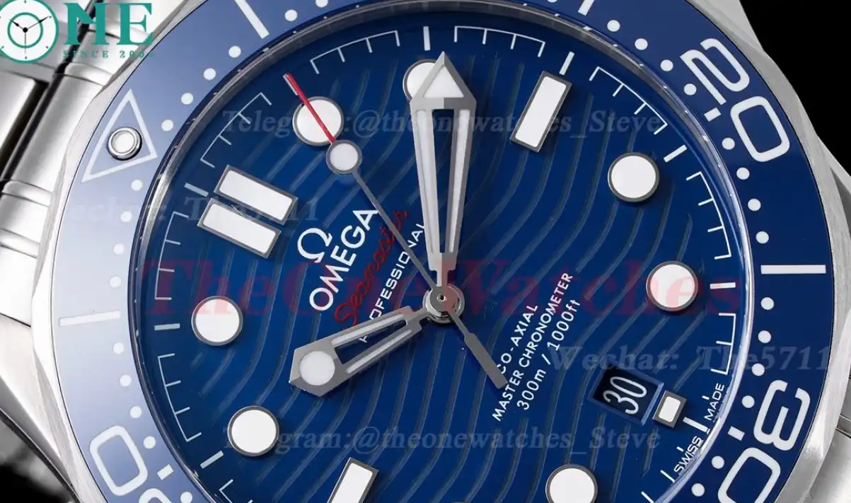 Seamaster 300m Basel 2018 SS SS Blue Dot ZF A8800