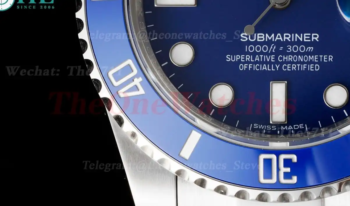 Submariner 116619LB 40MM 904L Blue Dot SS SS VSF VS3135