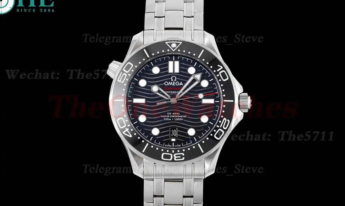 Seamaster 300m Basel 2018 SS SS Black Dot ZF A8800