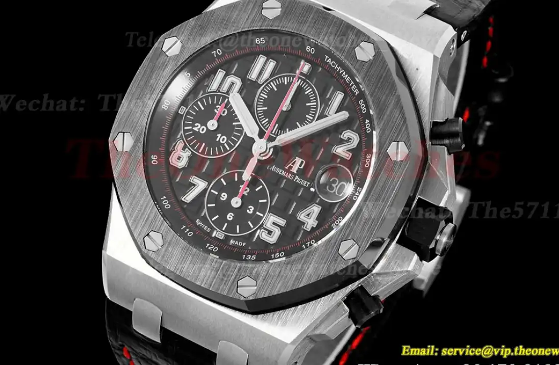 Royal Oak Offshore 42mm SS LE Black Black Num JJF A3126