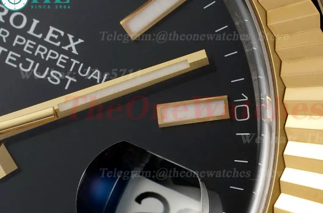 Datejust 126333 41mm Jub YG SS Black Dial Clean SH3235