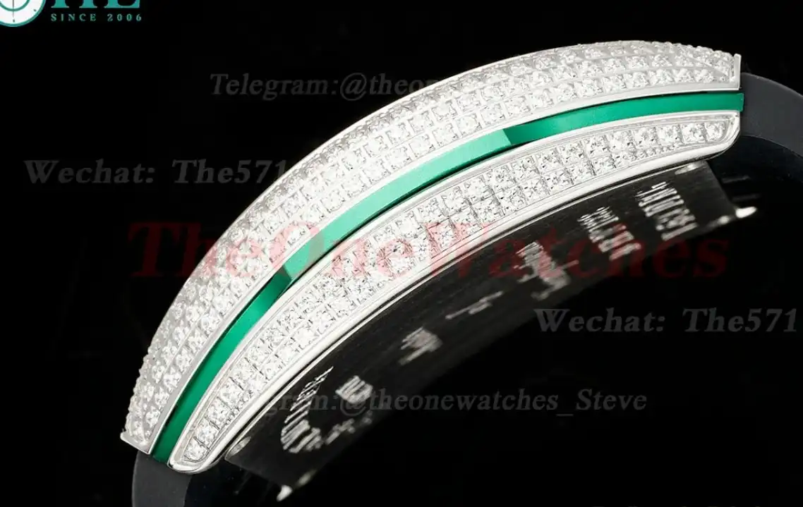 Vanguard Mens 44mm Dia SS LE Black Green ABF A2824