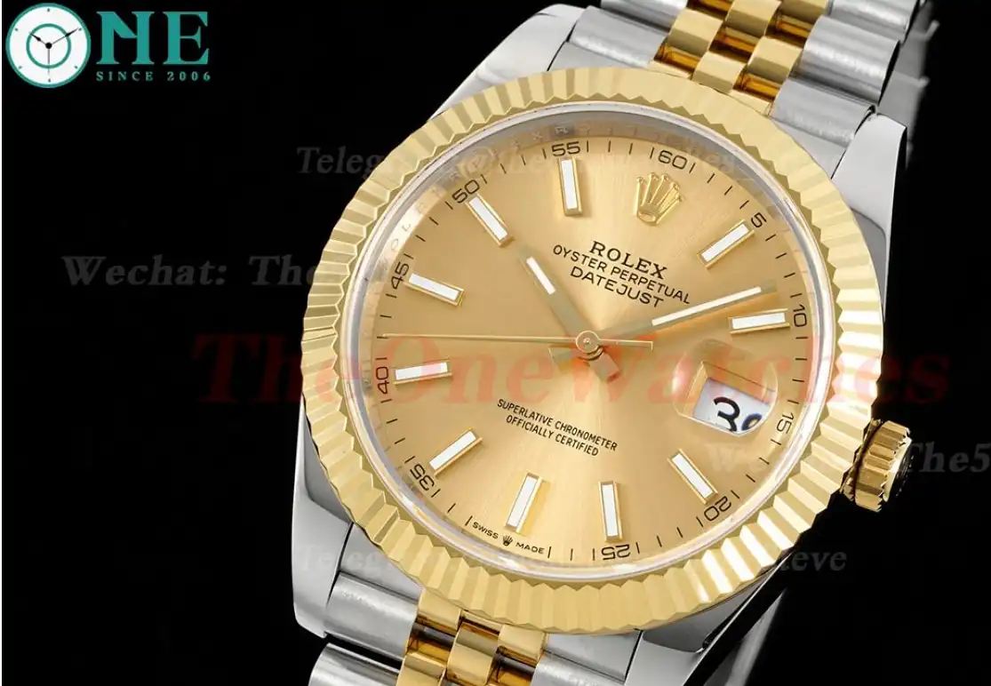 Datejust 126333 41MM Jub 904L Gold Stk YG SS GMF VR3235