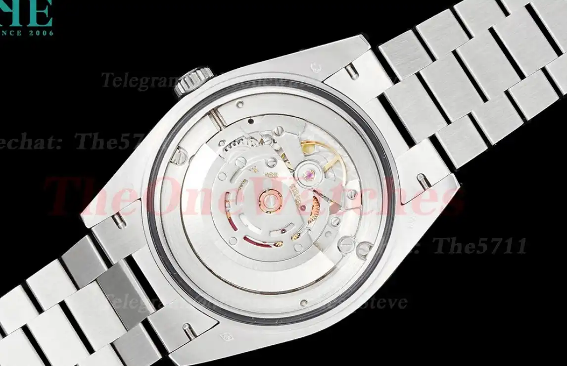 DayDate 228396 40mm Pres SS SS Silver Dial GSF A3255 (Tungsten Heavy Version)