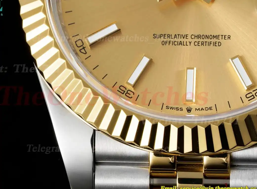 Datejust 126333 41MM Jub 904L Gold Stk YG SS GMF VR3235