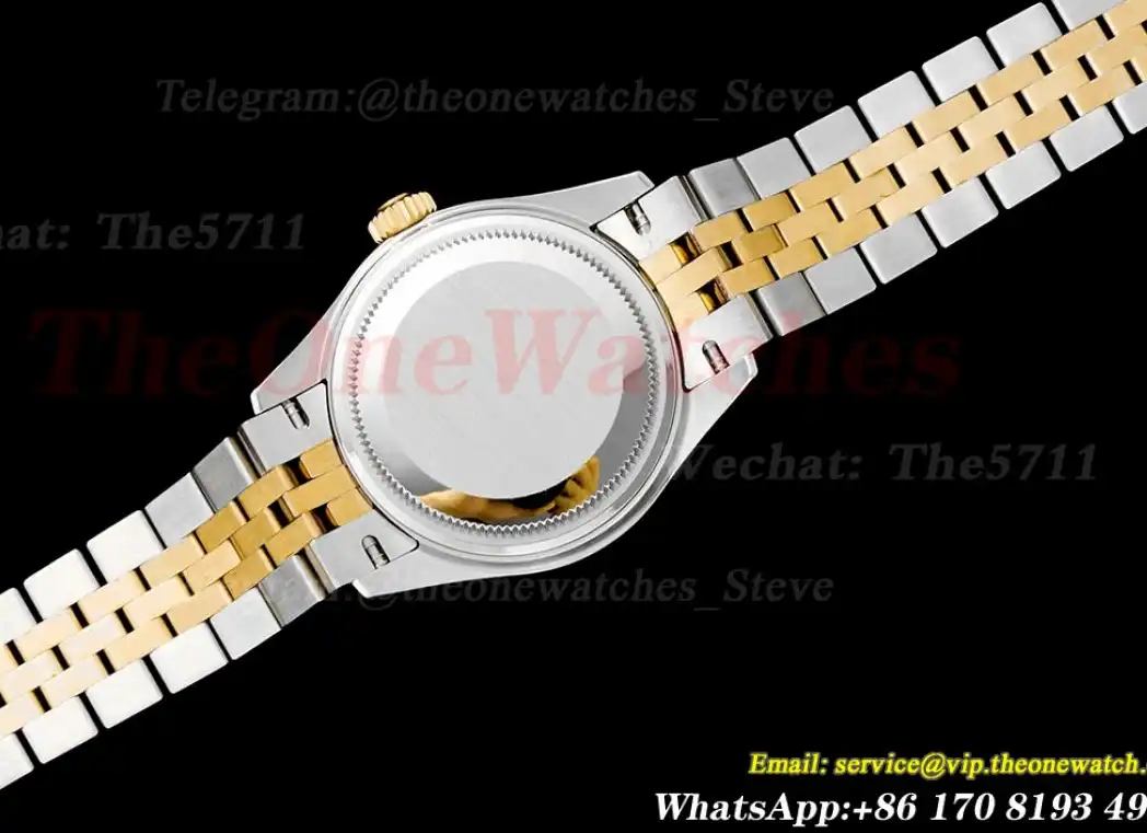 Datejust Ladies 28mm YG SS Silver Dial TWS NH05