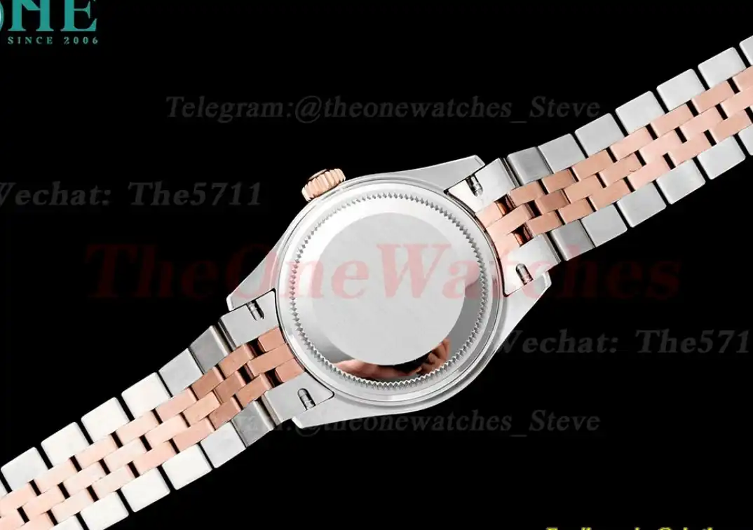 Datejust Ladies 28mm RG SS Rose Gold Dial TWS NH05