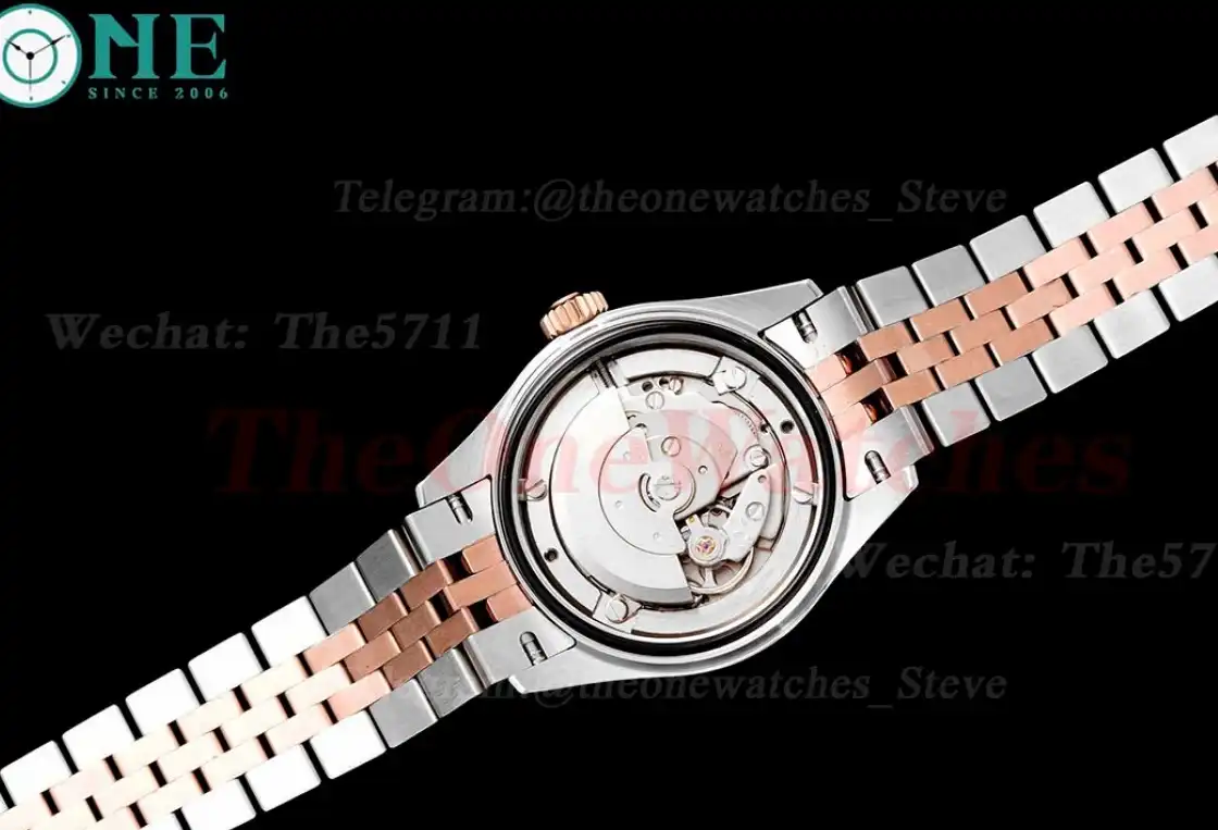 Datejust Ladies 28mm RG SS Rose Gold Dial TWS NH05