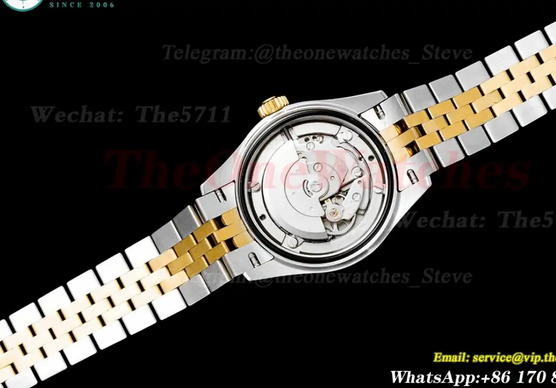 Datejust Ladies 28mm YG SS Silver Dial TWS NH05