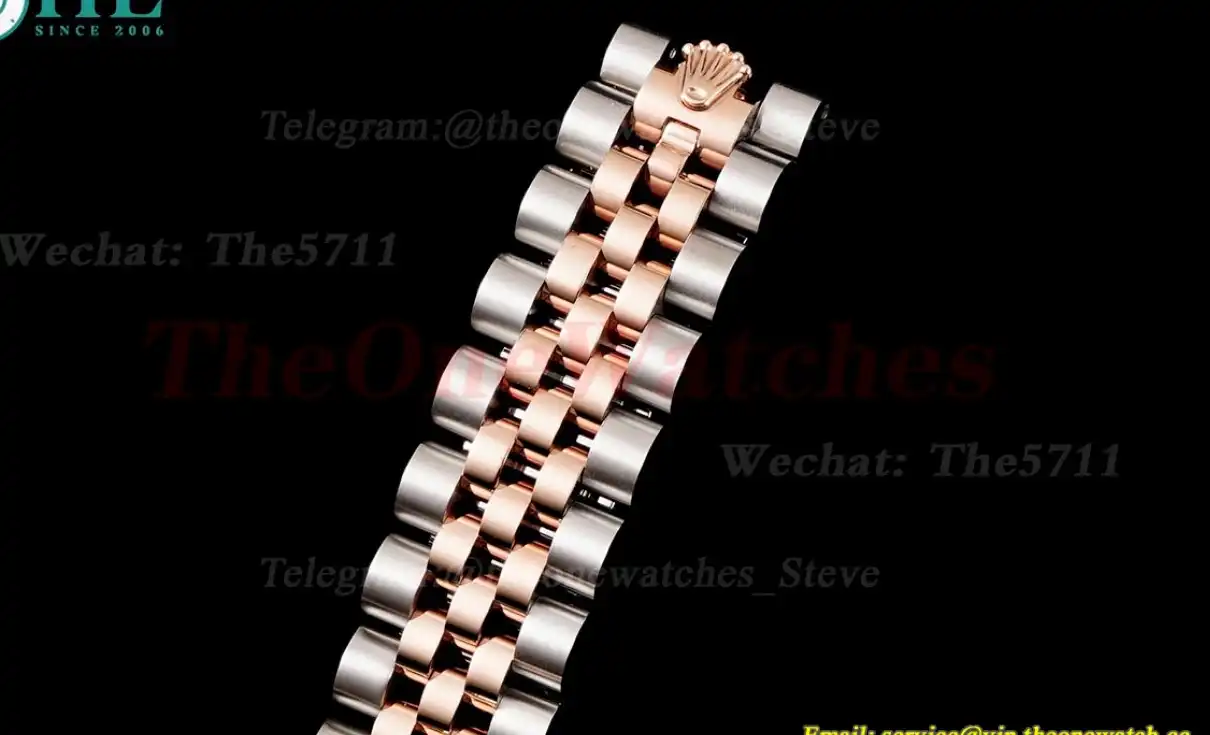 Datejust Ladies 28mm RG SS Rose Gold Dial TWS NH05