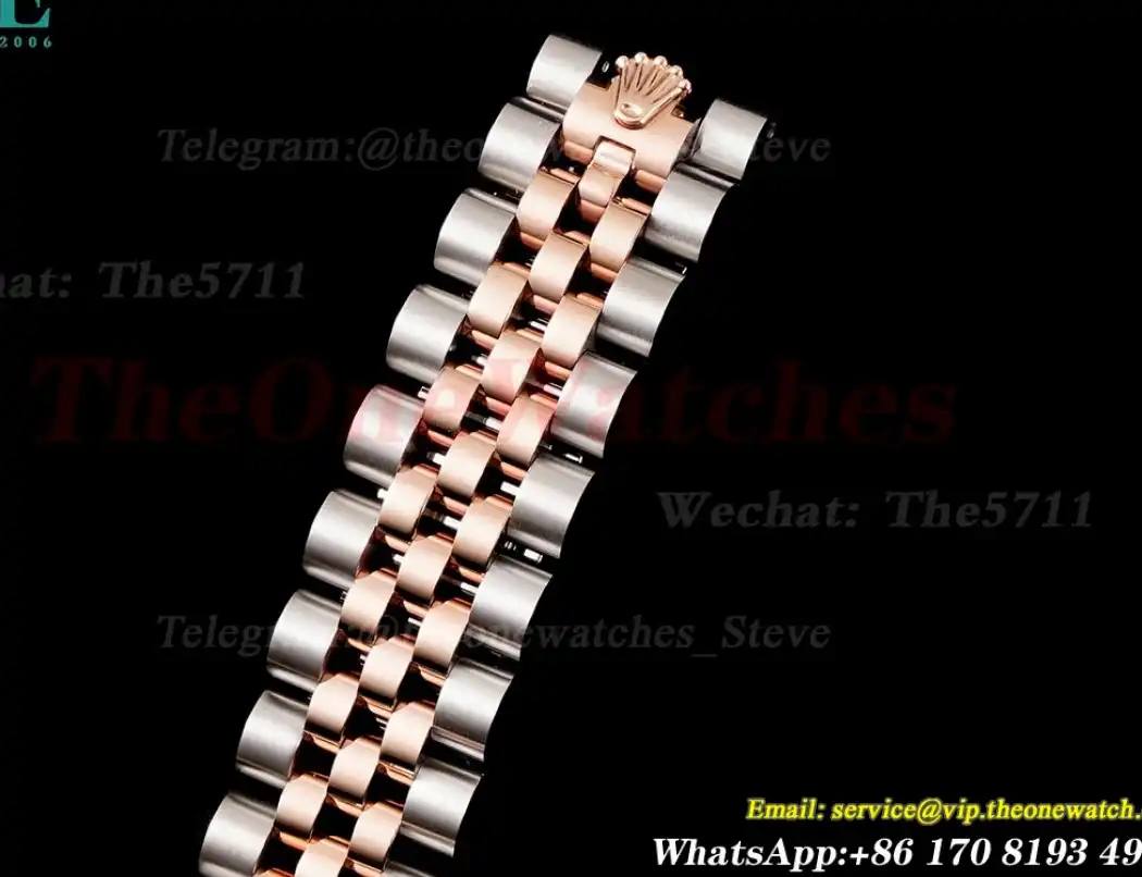 Datejust Ladies 28mm RG SS Brown Dial TWS NH05