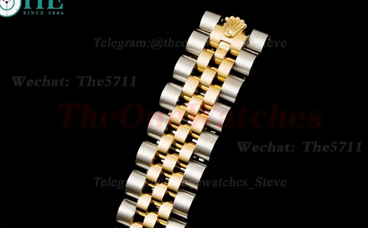 Datejust Ladies 28mm Dia YG SS White Dial TWS NH05