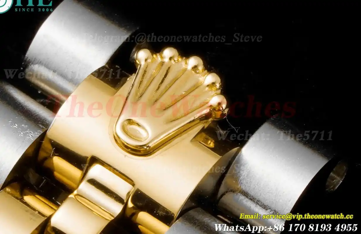 Datejust Ladies 28mm Dia YG SS White Dial TWS NH05