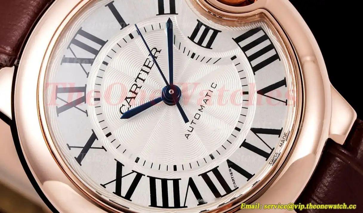 Ballon Bleu De Cartier 33mm RG LE White Rmn AF NH05