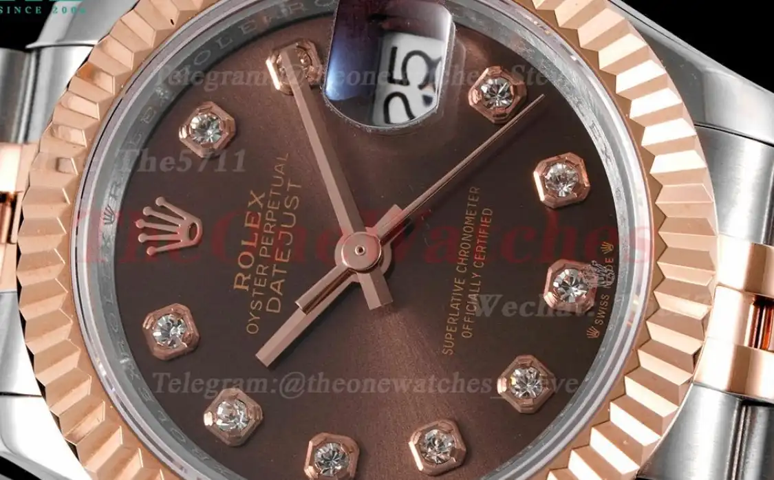 Datejust Ladies 28mm RG SS Brown Dial TWS NH05