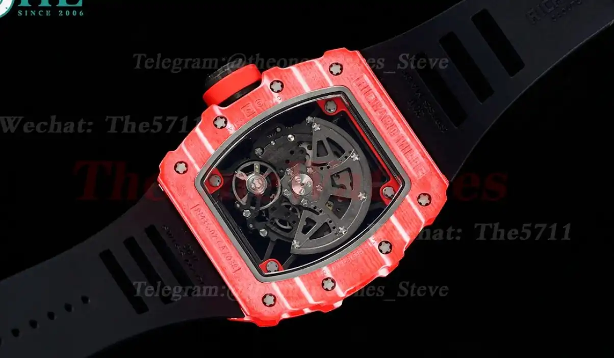 RM035 Carbon RU Red Black Sonic V2 Clone RMUL2