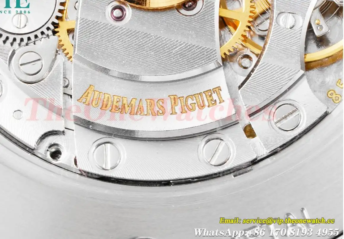 Royal Oak 15410 Frosted SS SS Black Stk APSF SA3120 Super Clone