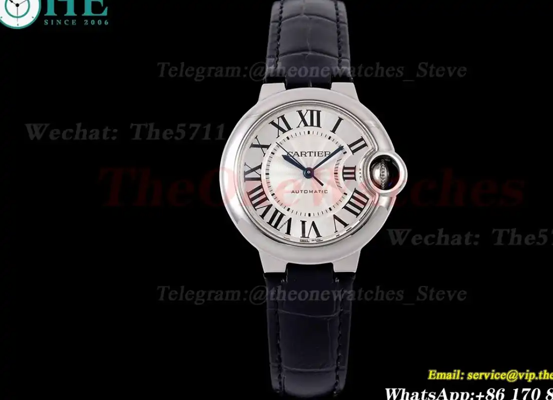 Ballon Bleu De Cartier 33mm SS LE White Dial AF NH05