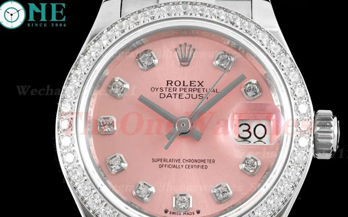 Datejust Ladies 28mm Dia SS SS Pink Dia TWS NH05